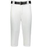 Russell Solid White Diamond Series 2.0 Youth Knicker Baseball Pants