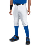 Russell Solid White Diamond Series 2.0 Youth Knicker Baseball Pants