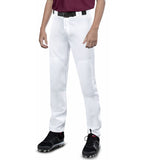 Russell Solid White Change Up Youth Baseball Pants