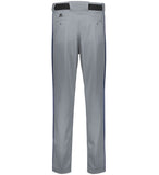 Russell Baseball Grey with Navy Change Up Piped Adult Baseball Pants