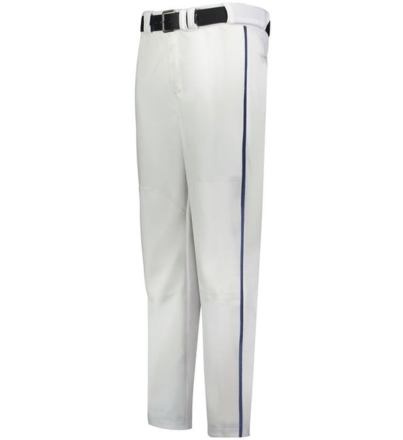 Russell White with Navy Change Up Piped Adult Baseball Pants