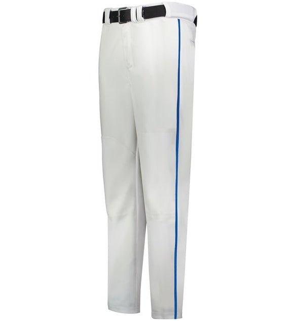 Russell White with Royal Blue Change Up Piped Youth Baseball Pants