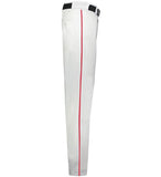 Russell White with True Red Change Up Piped Adult Baseball Pants