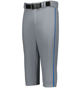 Russell Baseball Grey with Royal Blue Diamond Series 2.0 Piped Adult Knicker Baseball Pants