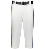 Russell White with Navy Diamond Series 2.0 Piped Adult Knicker Baseball Pants
