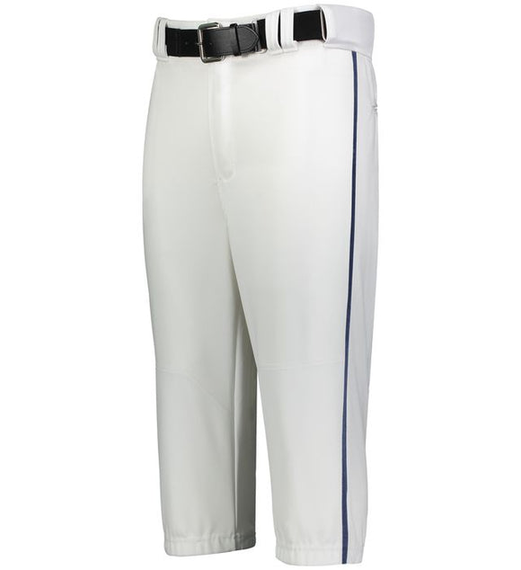Russell White with Navy Diamond Series 2.0 Piped Youth Knicker Baseball Pants