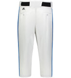 Russell White with Royal Blue Diamond Series 2.0 Piped Adult Knicker Baseball Pants