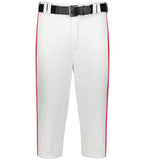 Russell White with True Red Diamond Series 2.0 Piped Youth Knicker Baseball Pants