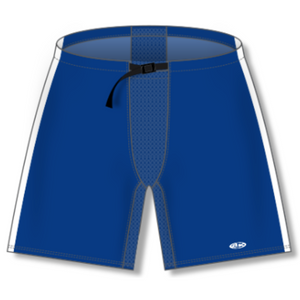 Athletic Knit (AK) ZH901-HP2100 Custom Royal Blue/White 1-Stripe Sublimated Ice Hockey Pant Shell