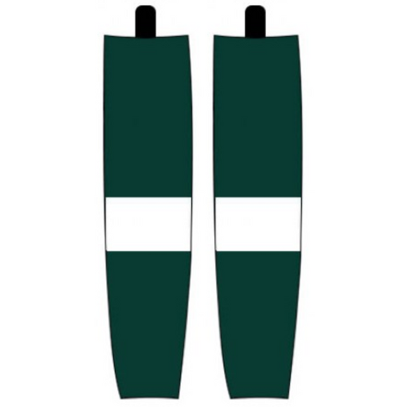 Modelline Michigan State Spartans Away Green Sublimated Mesh Ice Hockey Socks