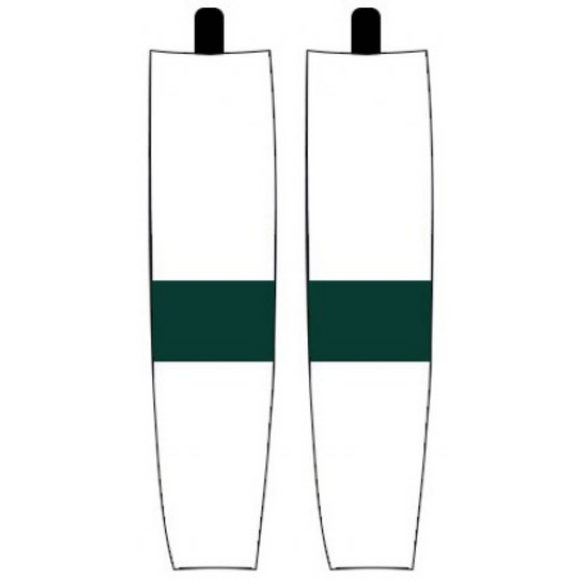 Modelline Michigan State Spartans Home White Sublimated Mesh Ice Hockey Socks