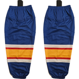 Modelline 1985-1994 St. Louis Blues Away Royal Blue Sublimated Mesh Ice Hockey Socks