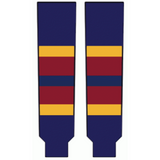 Modelline 1999-2011 Atlanta Thrashers Home Navy Knit Ice Hockey Socks