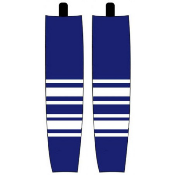 Modelline 1935-2016 Toronto Maple Leafs Third Royal Blue Sublimated Mesh Ice Hockey Socks