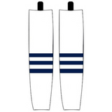Modelline UConn Huskies Home White Sublimated Mesh Ice Hockey Socks