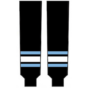 Modelline Utah Hockey Club Home Black Knit Ice Hockey Socks