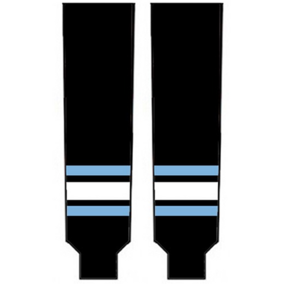 Modelline Utah Hockey Club Home Black Knit Ice Hockey Socks