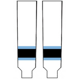 Modelline Utah Hockey Club Away White Knit Ice Hockey Socks