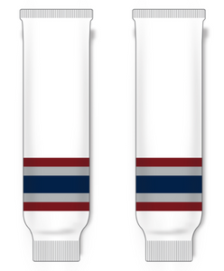 Modelline Vancouver Giants White Knit Ice Hockey Socks