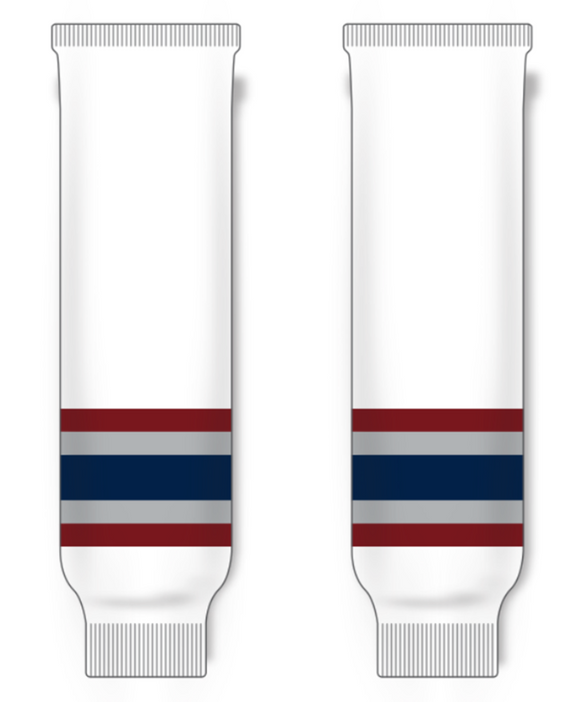 Modelline Vancouver Giants White Knit Ice Hockey Socks