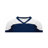 Athletic Knit (AK) H6100Y-216 Youth Navy/White League Hockey Jersey