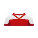 Athletic Knit (AK) H6100Y-208 Youth Red/White League Hockey Jersey