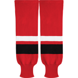Kobe Sportswear X9800 Red/Black/White X Series League Knit Ice Hockey Socks