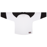 Kobe XJ5 White/Black/Grey Midweight League Hockey Jersey