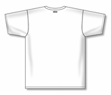 Athletic Knit (AK) A2500M-000 Mens White Cotton Short Sleeve T-Shirt