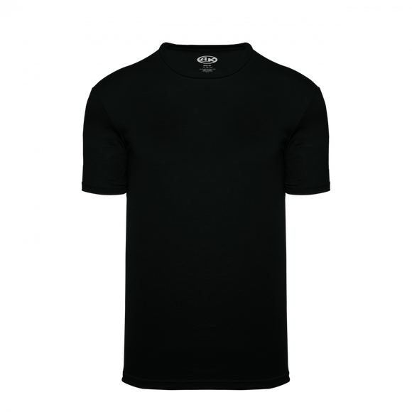 Athletic Knit (AK) A2500Y-001 Youth Black Cotton Short Sleeve T-Shirt