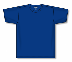 Athletic Knit (AK) A2500L-002 Ladies Royal Blue Cotton Short Sleeve T-Shirt