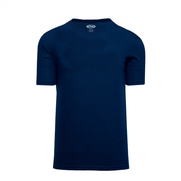 Athletic Knit (AK) A2500Y-004 Youth Navy Cotton Short Sleeve T-Shirt