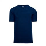 Athletic Knit (AK) A2500L-004 Ladies Navy Cotton Short Sleeve T-Shirt