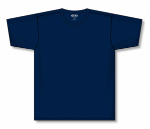 Athletic Knit (AK) A2500Y-004 Youth Navy Cotton Short Sleeve T-Shirt