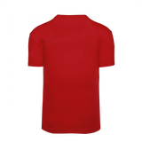 Athletic Knit (AK) A2500M-005 Mens Red Cotton Short Sleeve T-Shirt