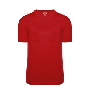 Athletic Knit (AK) A2500M-005 Mens Red Cotton Short Sleeve T-Shirt