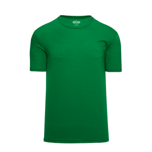 Athletic Knit (AK) A2500M-007 Mens Kelly Green Cotton Short Sleeve T-Shirt