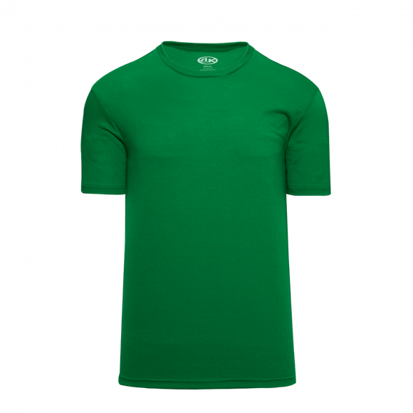 Athletic Knit (AK) A2500Y-007 Youth Kelly Green Cotton Short Sleeve T-Shirt