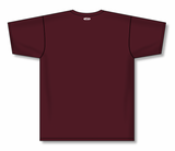 Athletic Knit (AK) A2500Y-009 Youth Maroon Cotton Short Sleeve T-Shirt