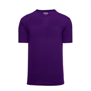 Athletic Knit (AK) A2500L-015 Ladies Violet Cotton Short Sleeve T-Shirt