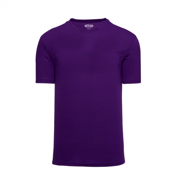 Athletic Knit (AK) A2500Y-015 Youth Violet Cotton Short Sleeve T-Shirt