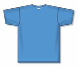 Athletic Knit (AK) A2500M-018 Mens Sky Blue Cotton Short Sleeve T-Shirt