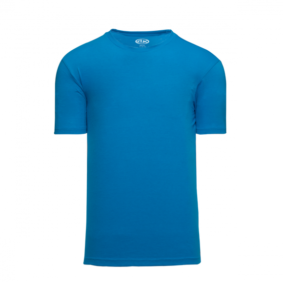 Athletic Knit (AK) A2500Y-019 Youth Pro Blue Cotton Short Sleeve T-Shirt