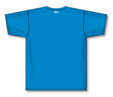 Athletic Knit (AK) A2500M-019 Mens Pro Blue Cotton Short Sleeve T-Shirt