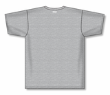 Athletic Knit (AK) A2500Y-020 Youth Heather Grey Cotton Short Sleeve T-Shirt