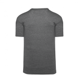 Athletic Knit (AK) A2500M-021 Mens Heather Charcoal Cotton Short Sleeve T-Shirt