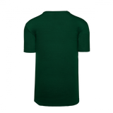 Athletic Knit (AK) A2500M-029 Mens Dark Green Cotton Short Sleeve T-Shirt