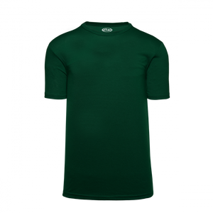 Athletic Knit (AK) A2500M-029 Mens Dark Green Cotton Short Sleeve T-Shirt