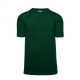 Athletic Knit (AK) A2500M-029 Mens Dark Green Cotton Short Sleeve T-Shirt