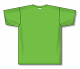 Athletic Knit (AK) A2500M-031 Mens Lime Green Cotton Short Sleeve T-Shirt